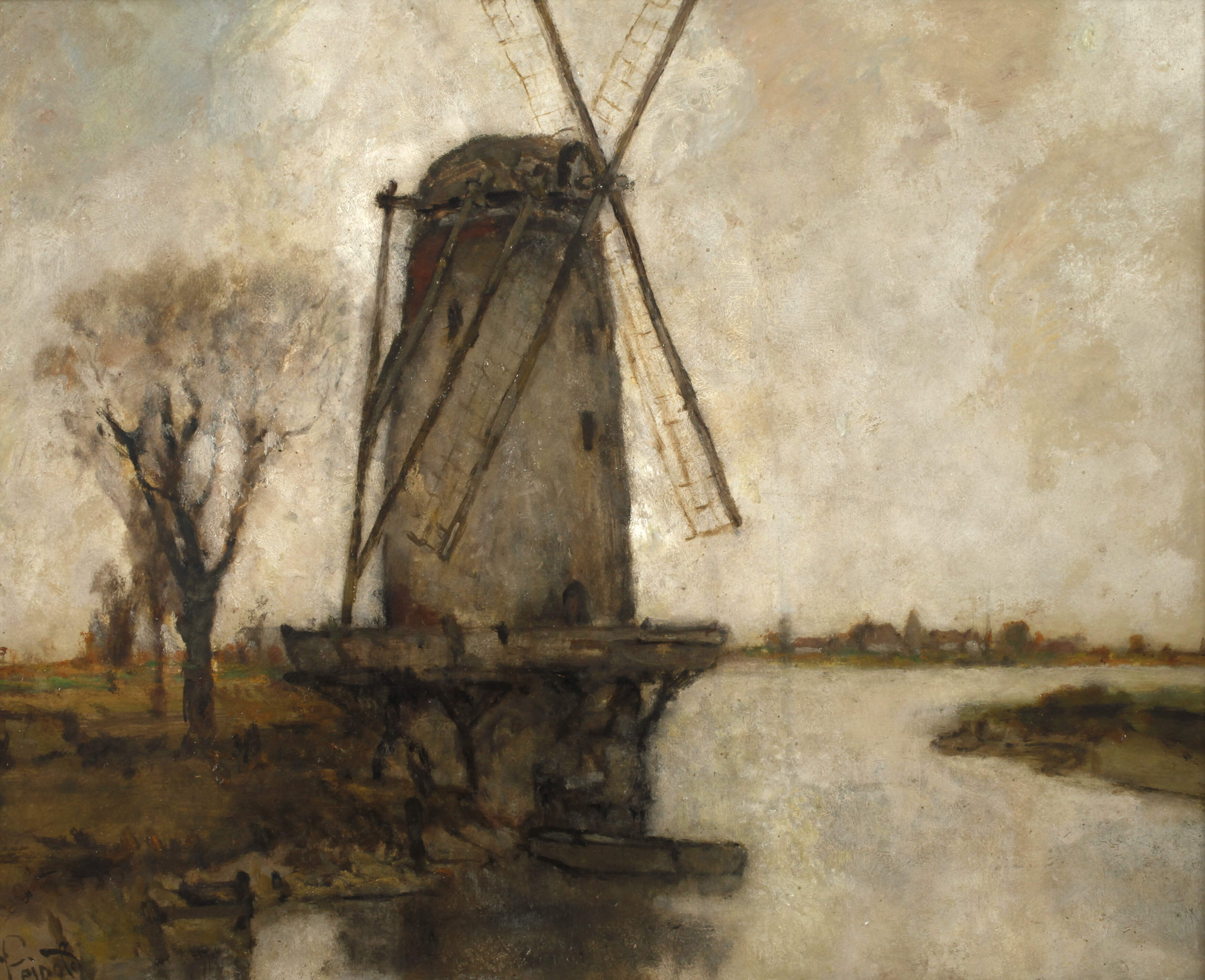 Karl Leipold, Windmühle am Fließ