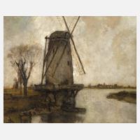 Karl Leipold, Windmühle am Fließ111