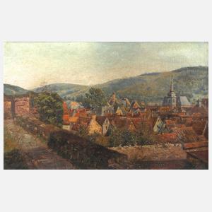 Heinrich Limpert, Ansicht von Büdingen in Hessen