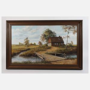 Herbert Lohse, Landschaft bei Worpswede