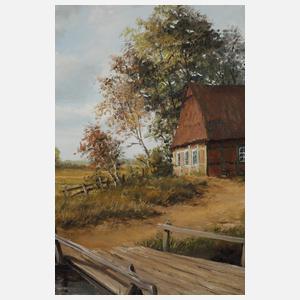 Herbert Lohse, Landschaft bei Worpswede