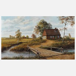 Herbert Lohse, Landschaft bei Worpswede