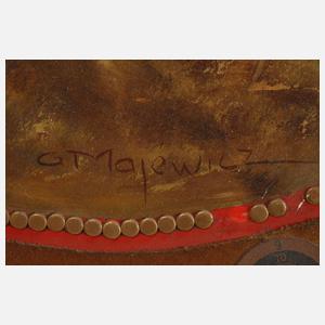 George Majewicz, Schießscheibe mit Rehbock