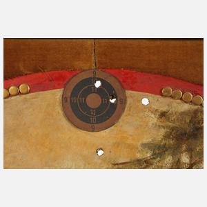 George Majewicz, Schießscheibe mit Rehbock