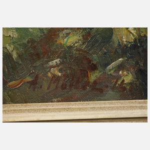 A. Müller, Schafe auf der Weide