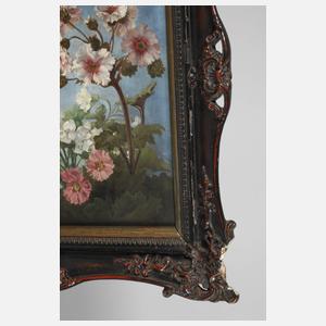 Neidhardt, Stillleben mit Primeln und Geranien