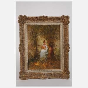 Madjid Rahnavard, Mädchen unter Bäumen