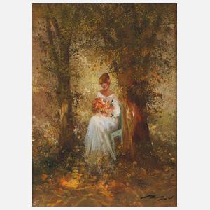 Madjid Rahnavard, Mädchen unter Bäumen