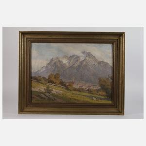 Ernst Carl Walter Retzlaff, "Mittenwald am Karwendel"