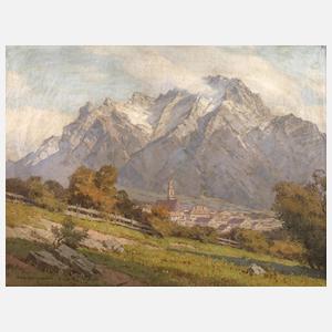 Ernst Carl Walter Retzlaff, "Mittenwald am Karwendel"