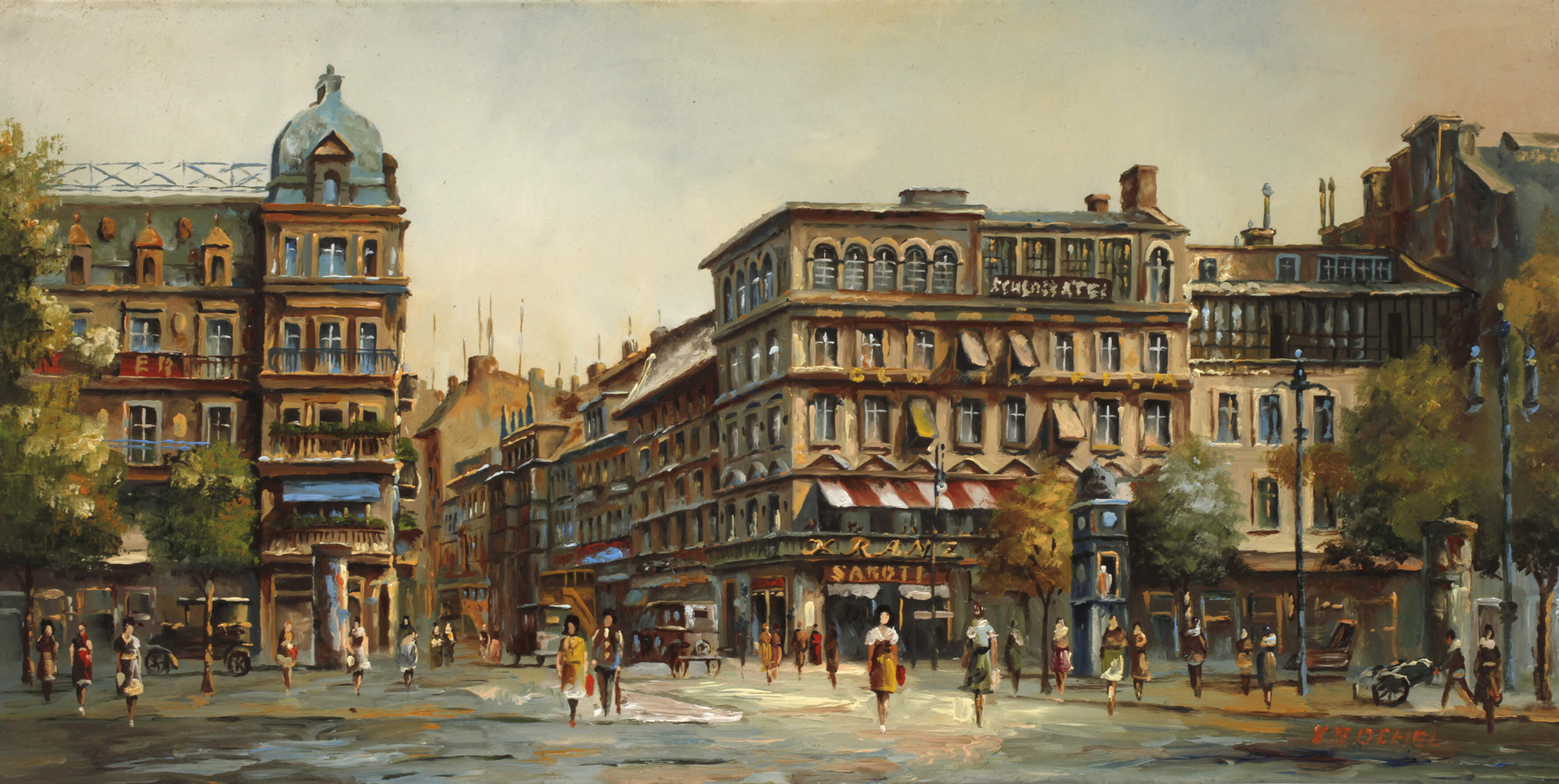 Klaus Rochel, Unter den Linden – unter Linden