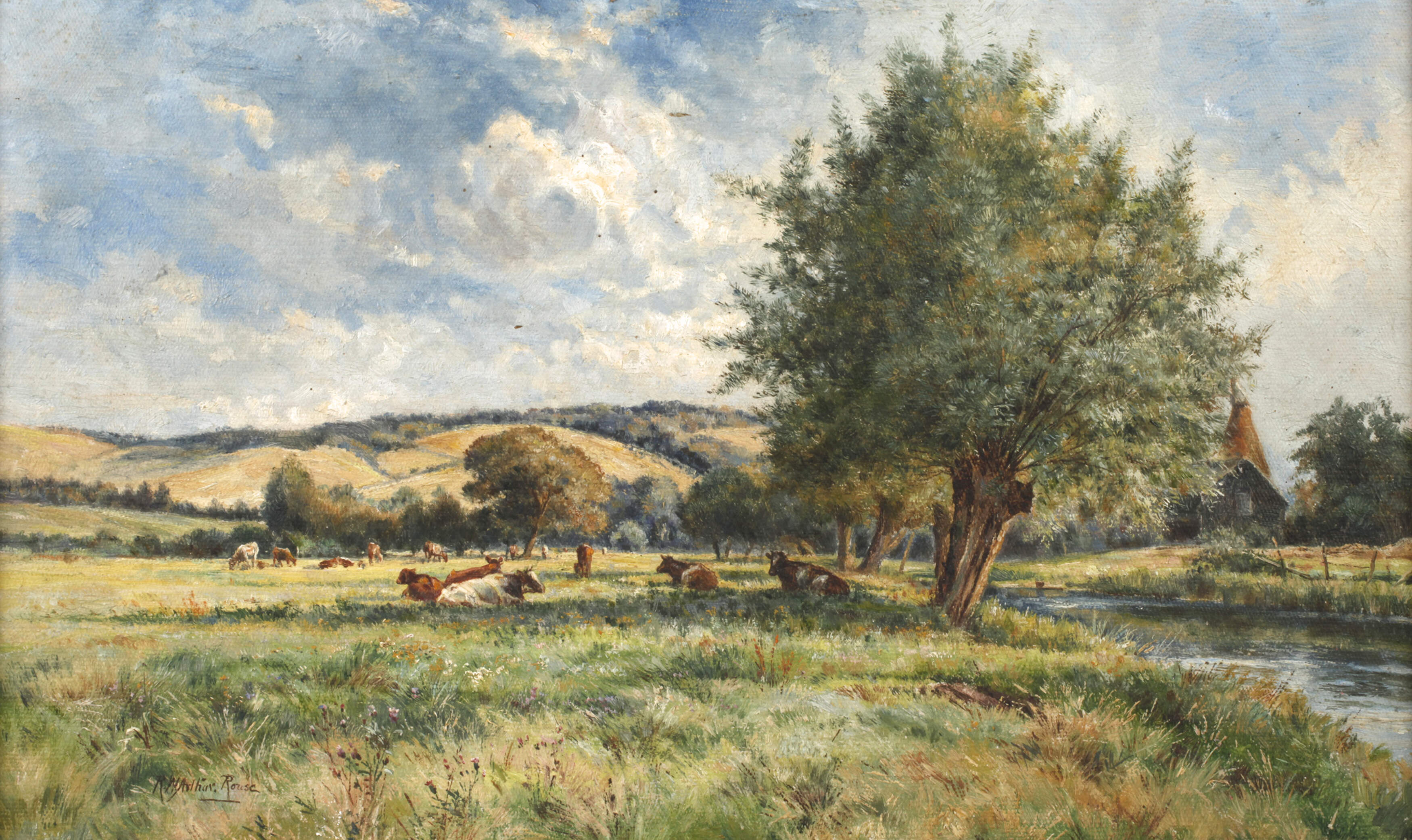 R. W. Arthur Rouse, Sommer auf dem Land