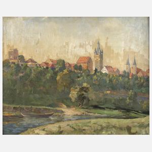 Robert Schlegel, Ansicht von Bad Wimpfen