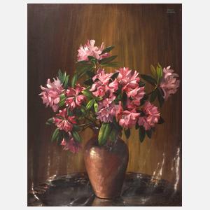 Erwin Schöppl, Rhododendronstillleben