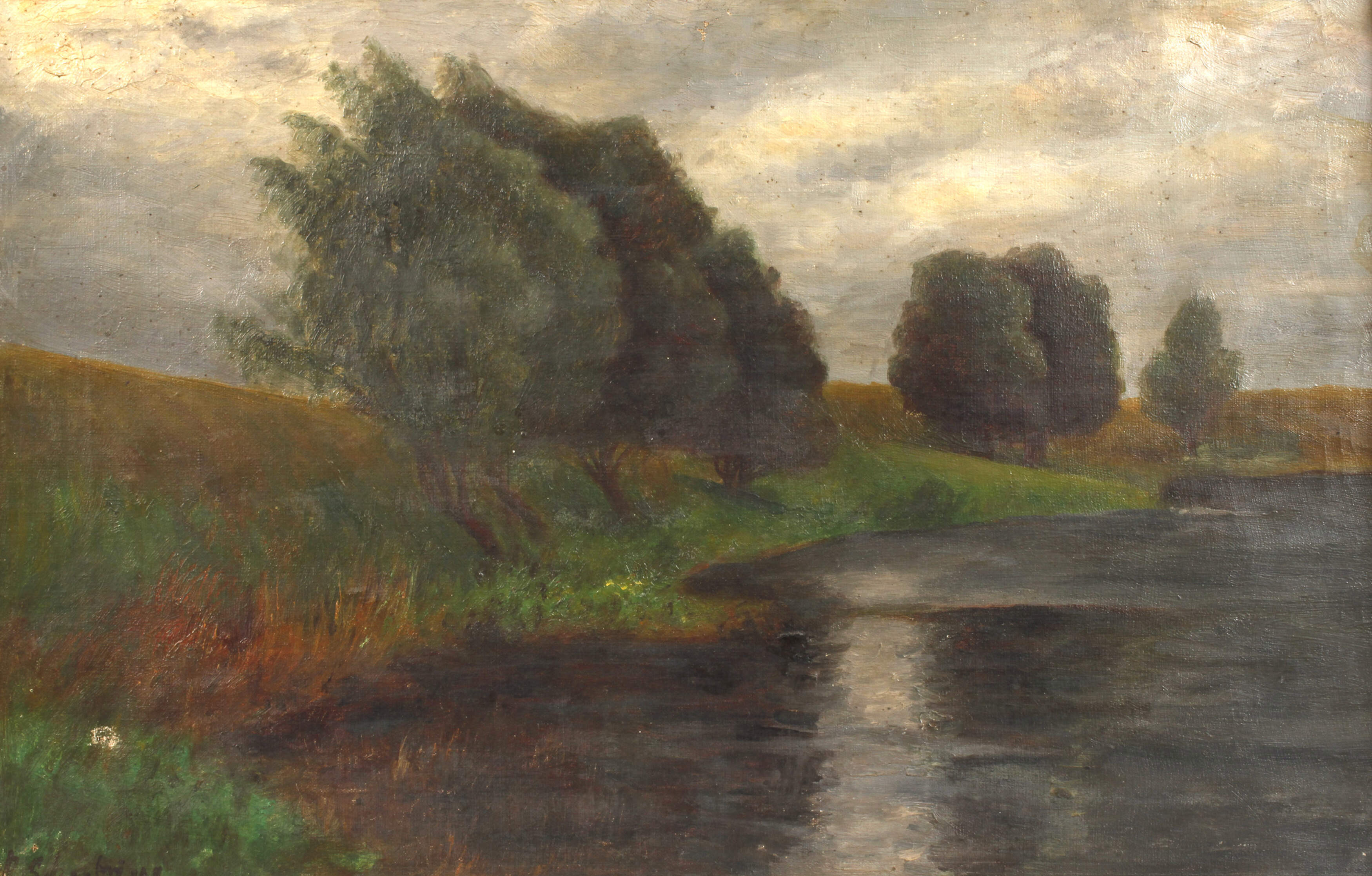 Uferlandschaft nach Richard Schubring