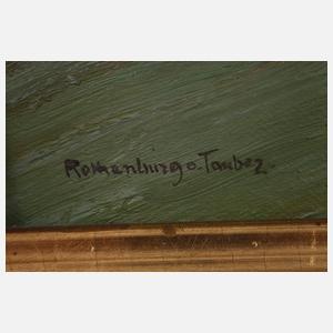 Paul Sollmann, Ansicht Rothenburg ob der Tauber