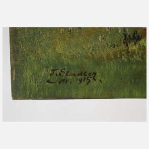 Toni von Stadler, Sommerliche Bachaue