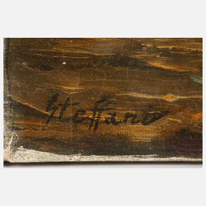 Steffani, Segelschiffe in der Abendsonne