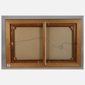 N. v. Straten, Winterliche Dorflandschaft