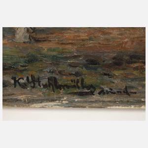 Karl Stuhlmüller, "Kartoffelernte bei Etzenhausen"