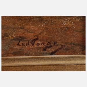 Louis van der Tonge, Interieur mit Mutter und Kind