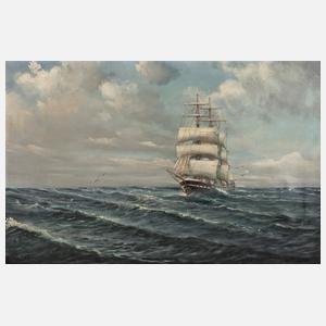 K. Treiber, Segler im Wind