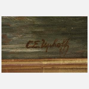 Carl Emil Uphoff, Stimmungsvolle Seenlandschaft