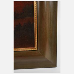 Fritz Uphoff, Ostseestrand im Sonnenuntergang