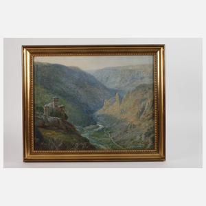 Rudolf Vent, Burg im Gebirge