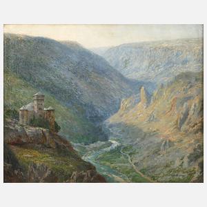 Rudolf Vent, Burg im Gebirge