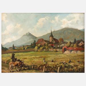 Willy Weber, Sommerlandschaft