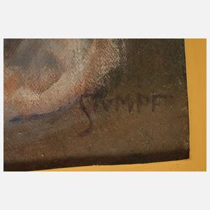 Doppelseitiges Gemälde