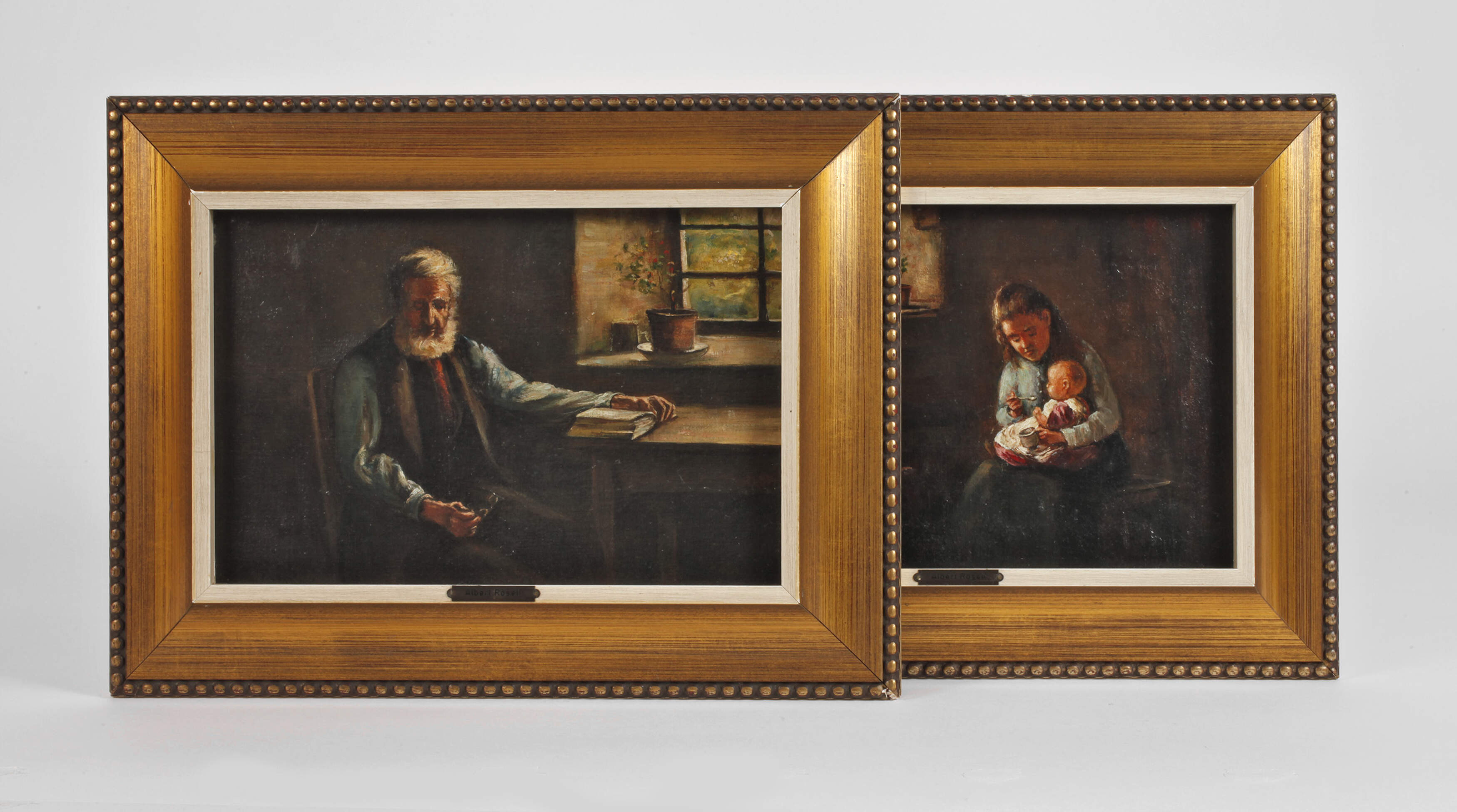 Pendants Genreszenen