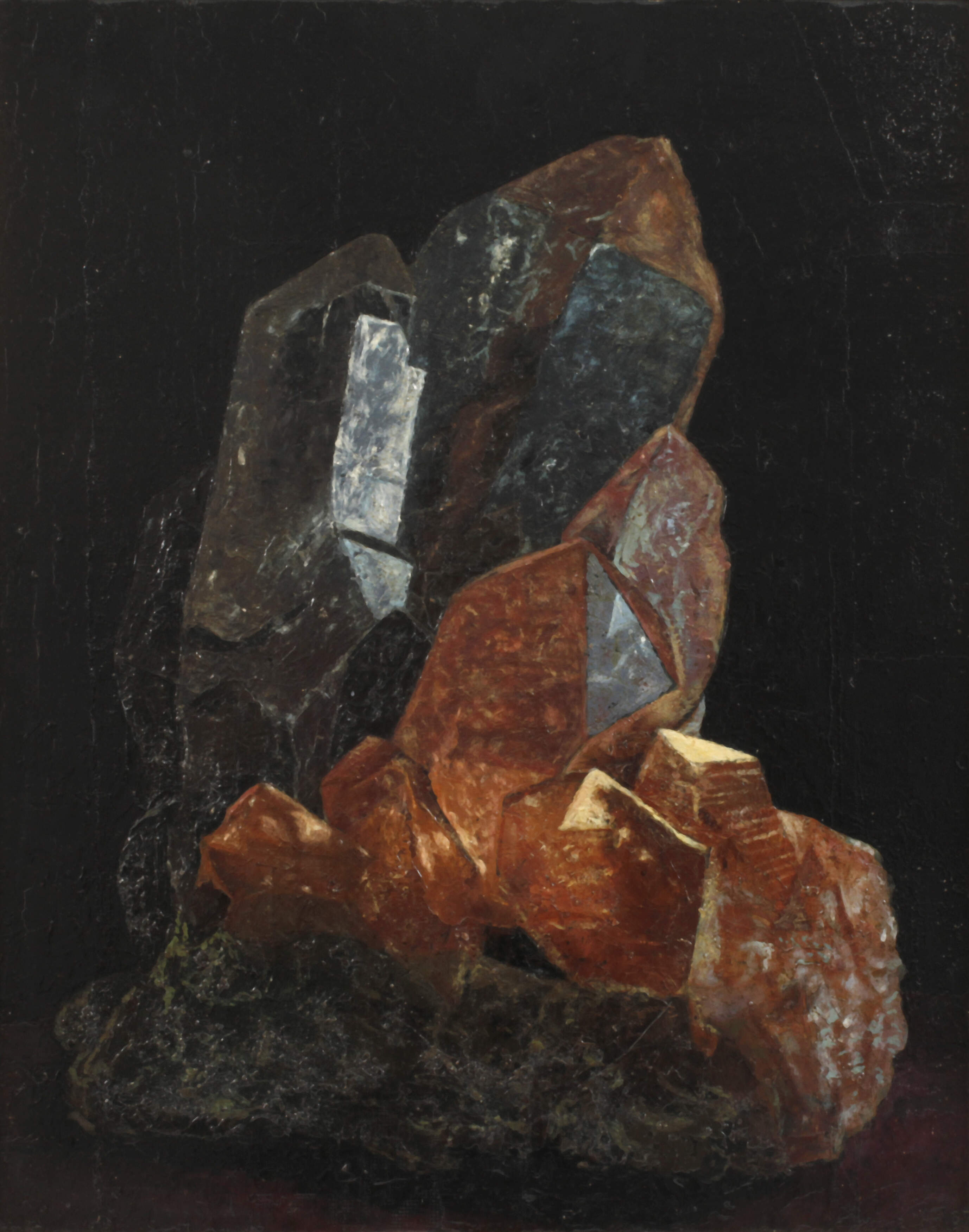 Große Studie eines Kristalles