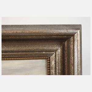 "Bergwiese mit Bäuerin und Schubkarren"