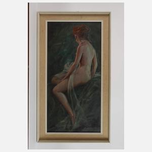 Rothaariger Mädchenakt