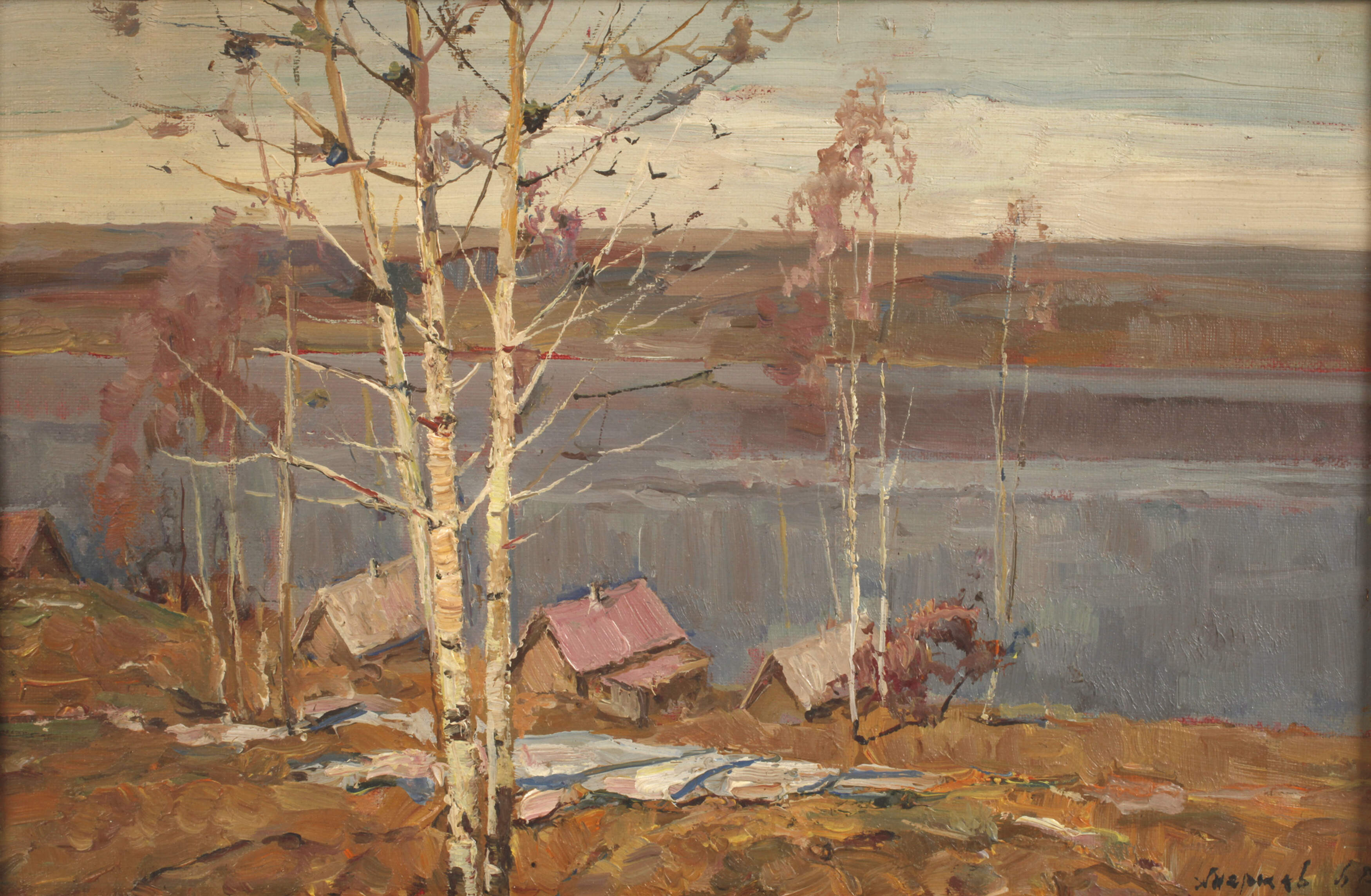 Herbstliche Uferlandschaft