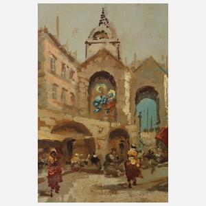 Mediterranes Küstenstädtchen