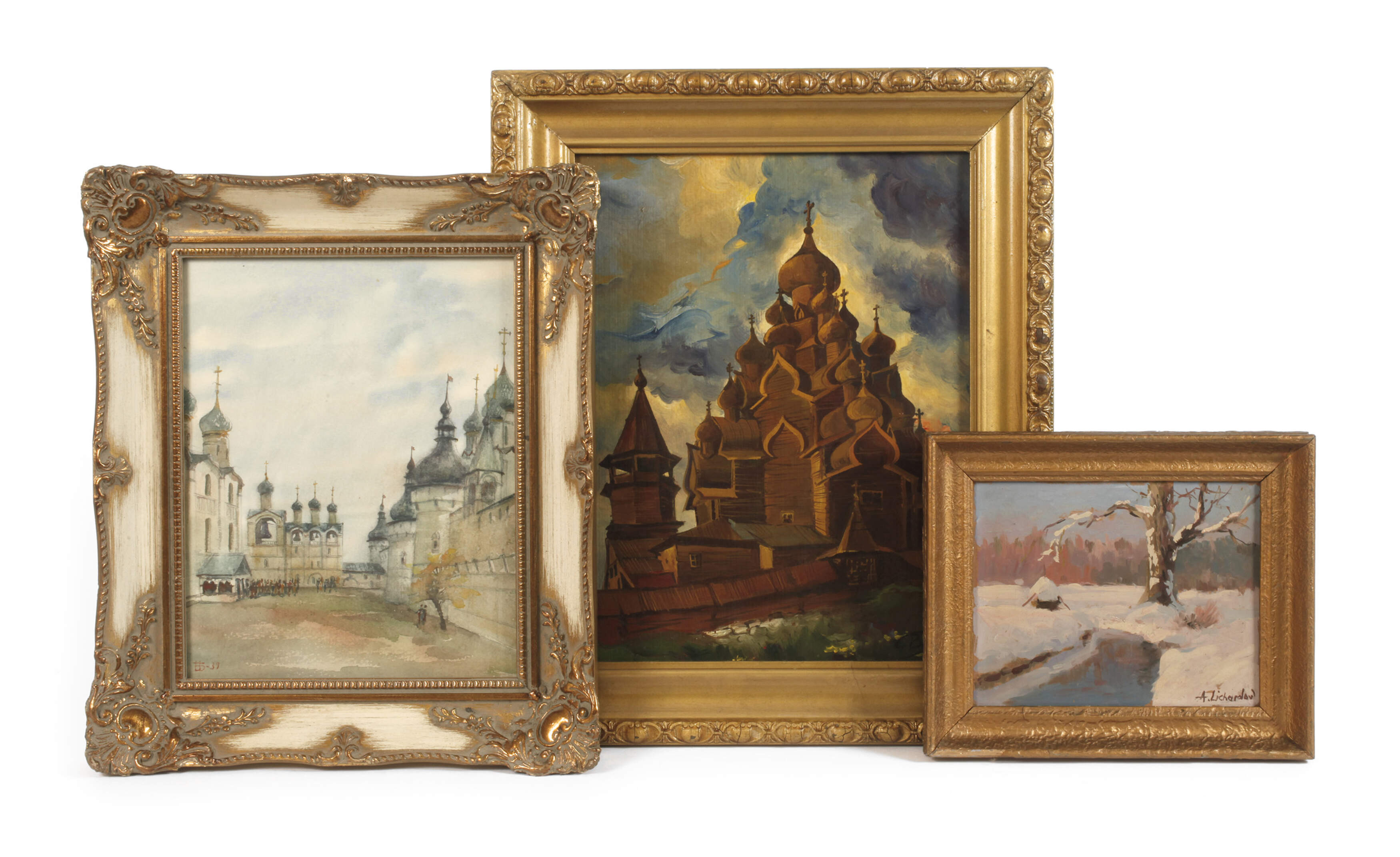 Konvolut russischer Künstler