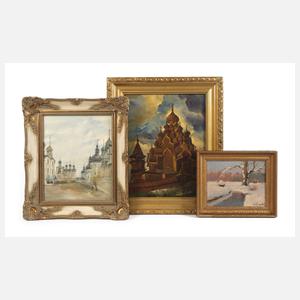 Konvolut russischer Künstler