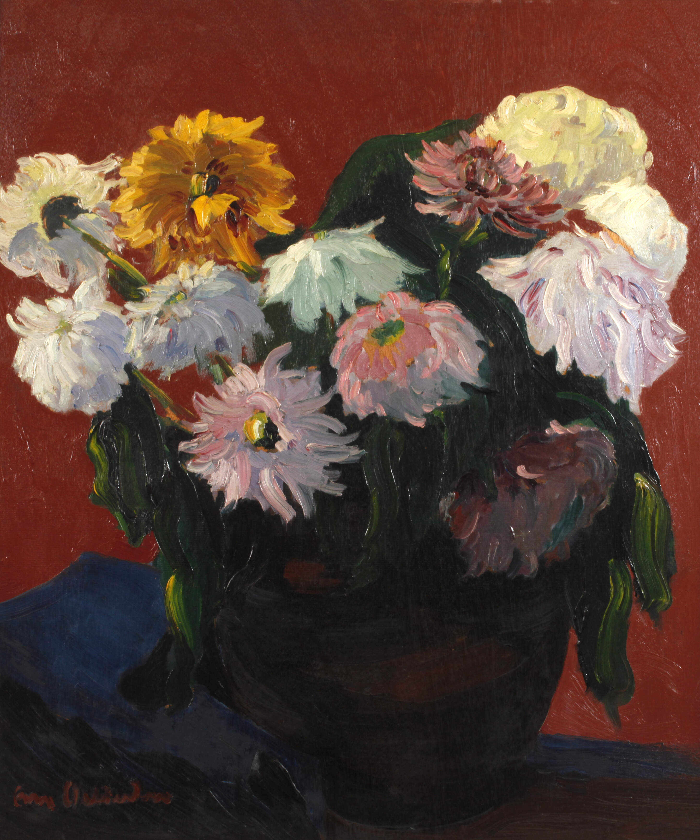 Chrysanthemenstillleben