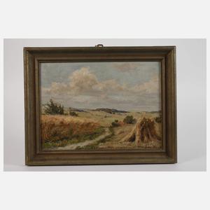 Willy Benz-Baenitz, Spätsommerliche Landschaft