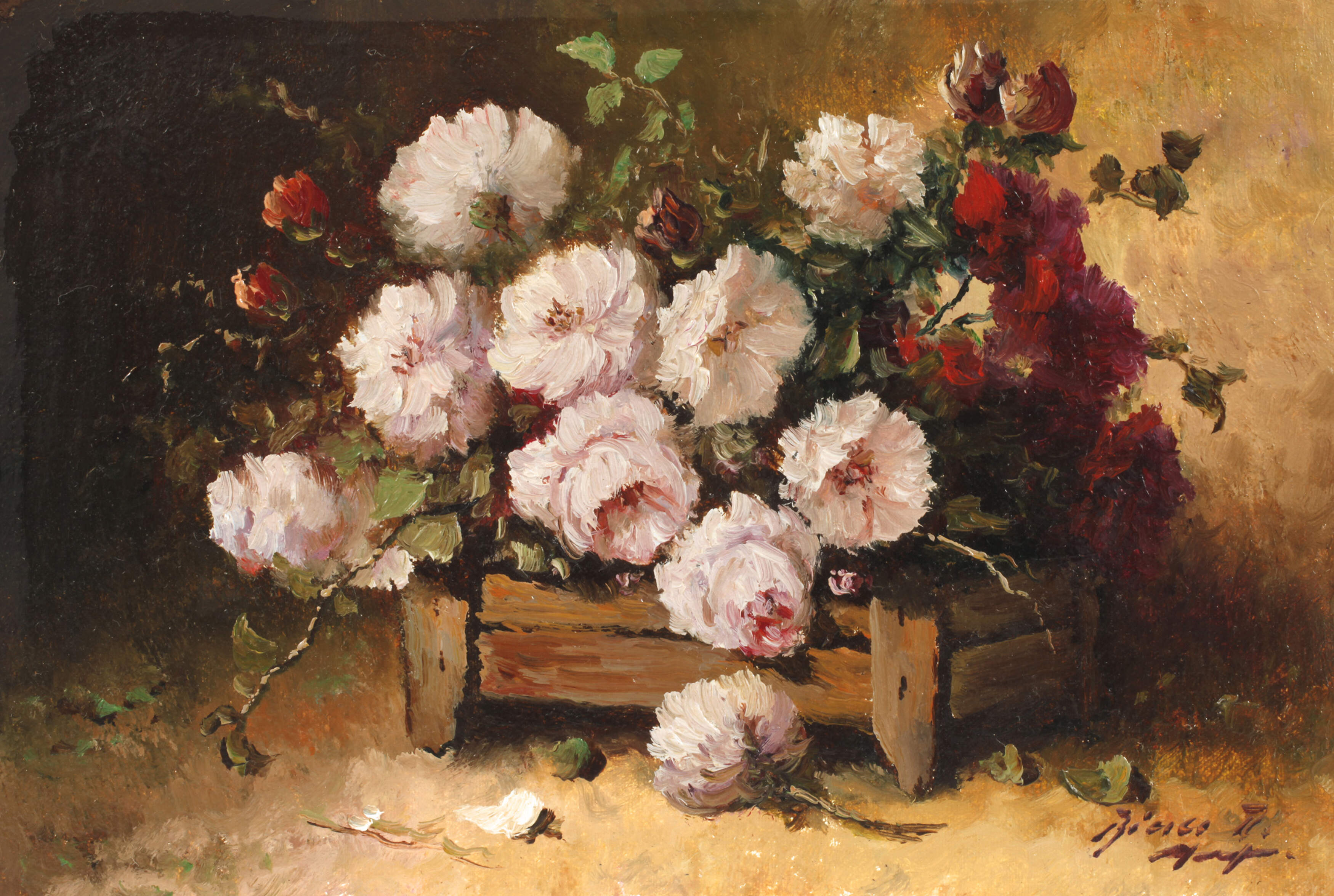 Rudolf Bierle, Rosenstillleben