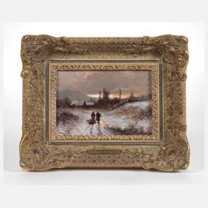 Rudolf Bierle, Winterabend