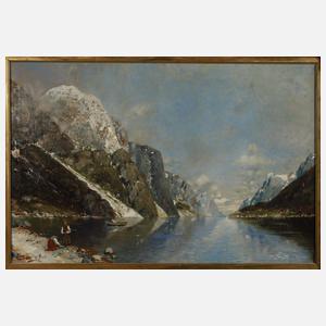 Burger, Sonnige Fjordlandschaft