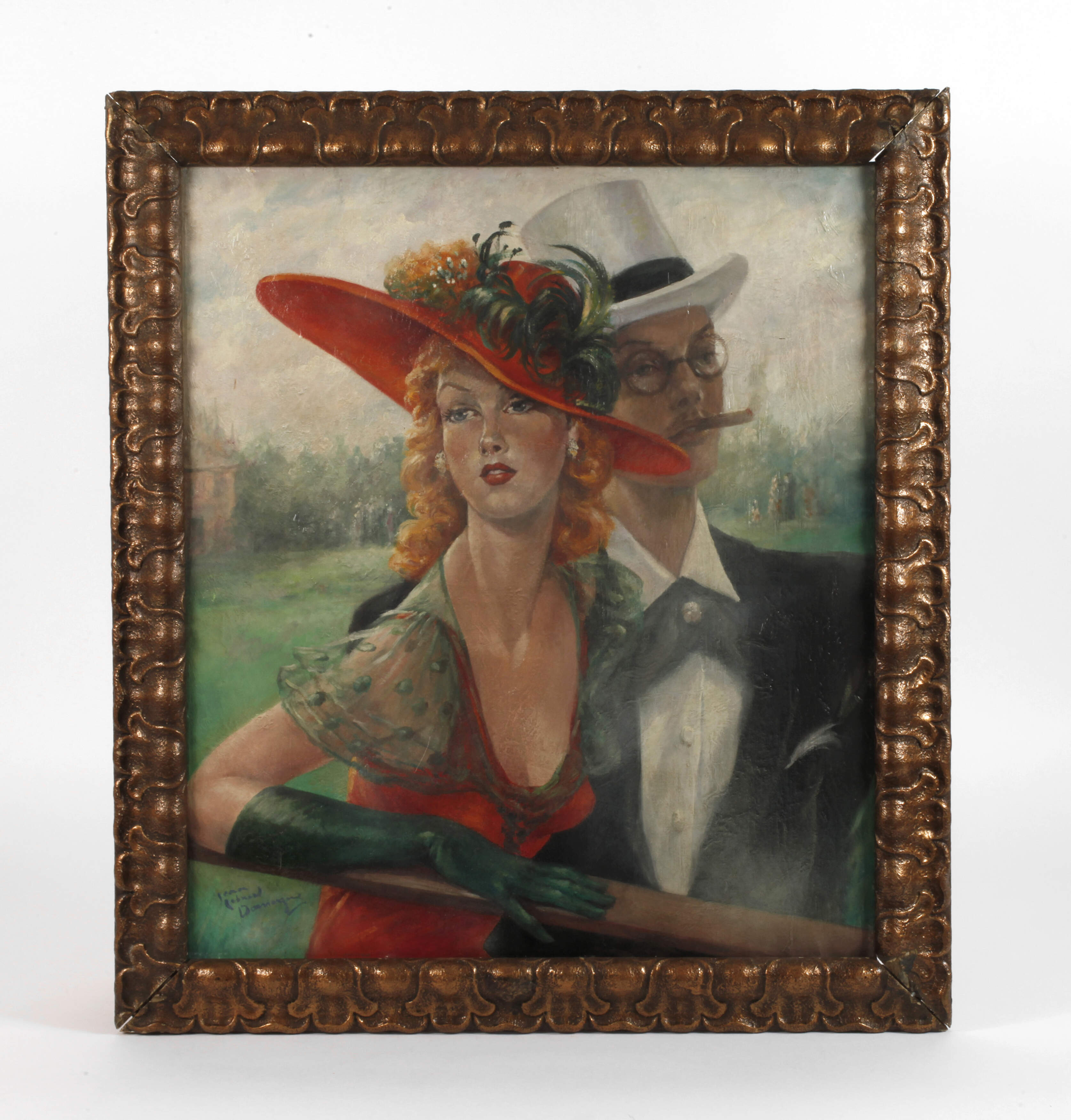 Jean Gabriel Domergue, Elegantes Paar