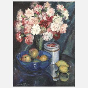 Jakob Fischer, attr., Expressives Blumenstillleben