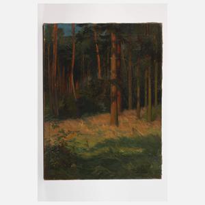 Carl Fries, Sommerlicher Kiefernwald