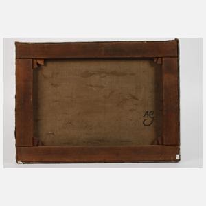 Adolf Glatte, Moorlandschaft mit blühender Heide