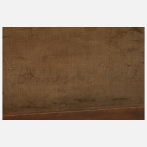 Adolf Glatte, Moorlandschaft mit blühender Heide